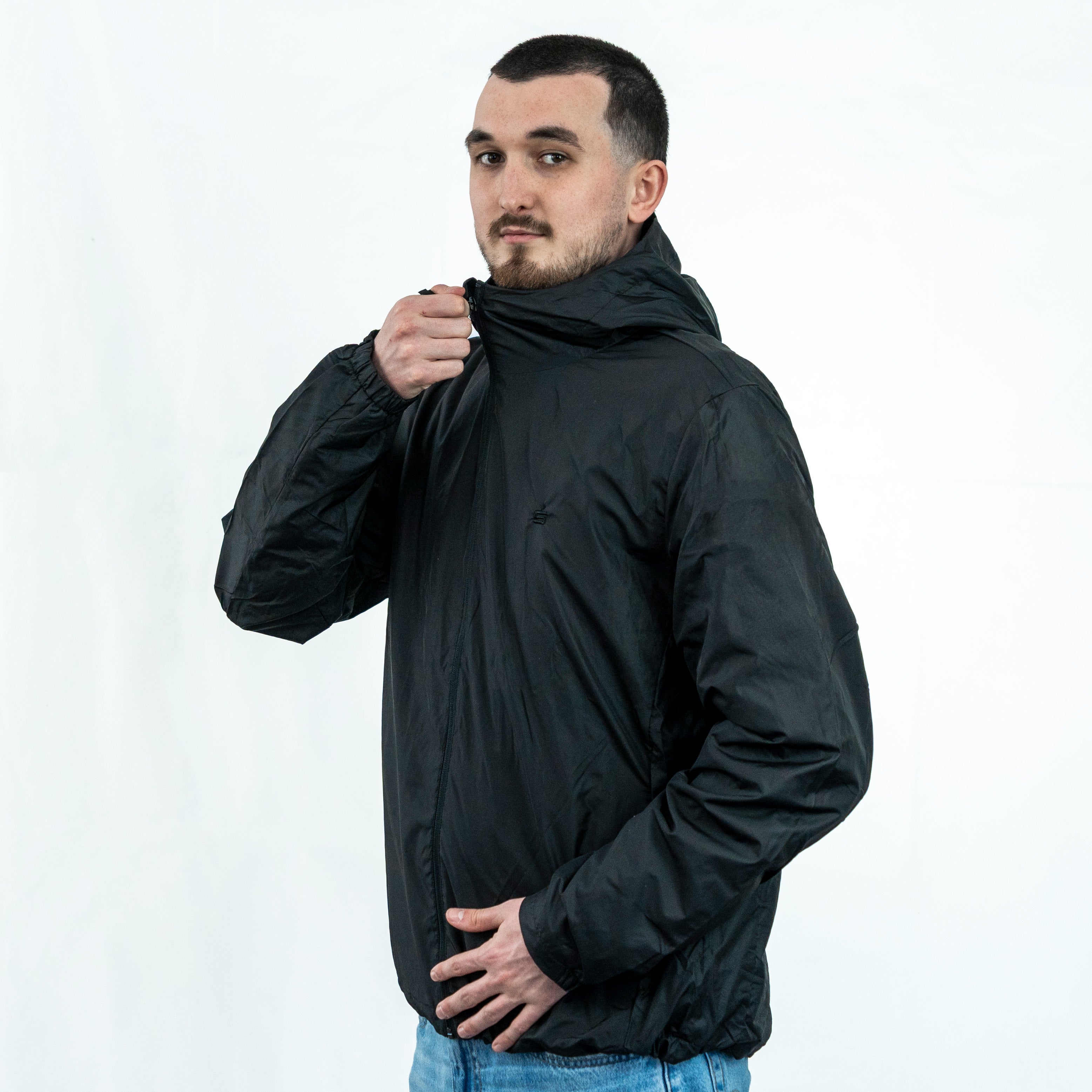 Mulitfunktionale Jacke Unisex Black