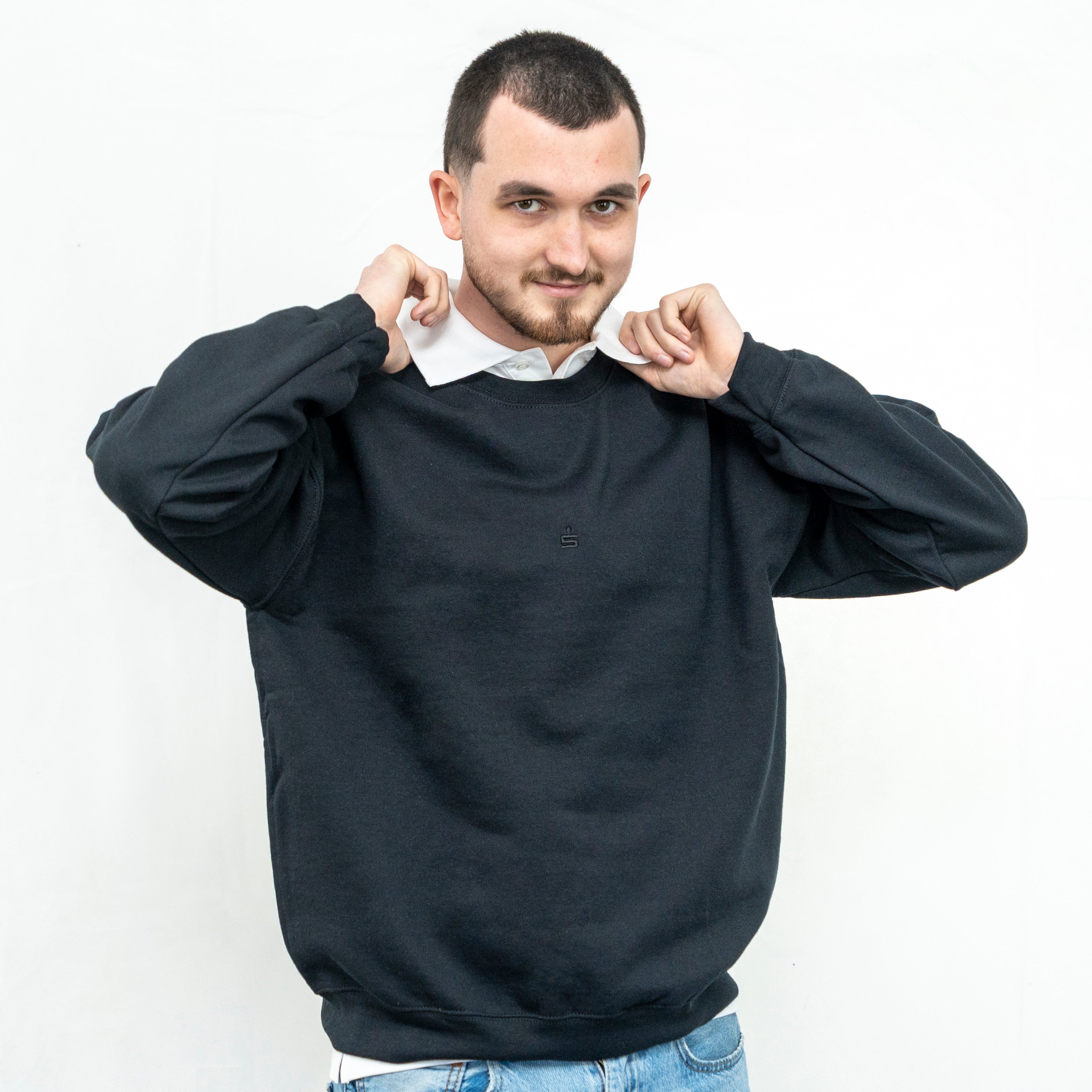 Crewneck Unisex Black