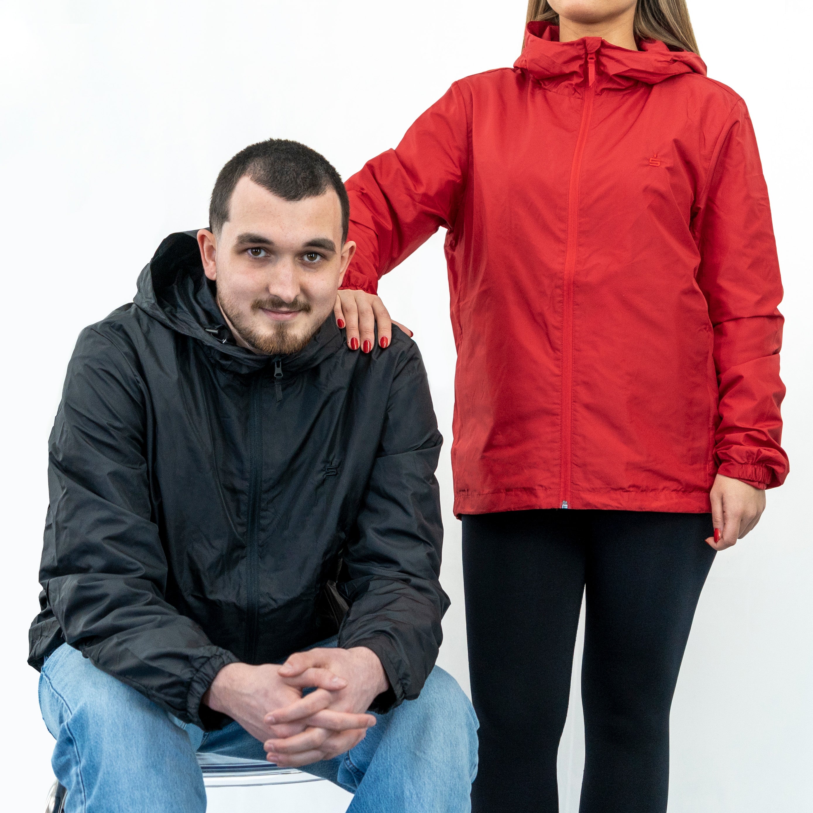 Mulitfunktionale Jacke Unisex Black