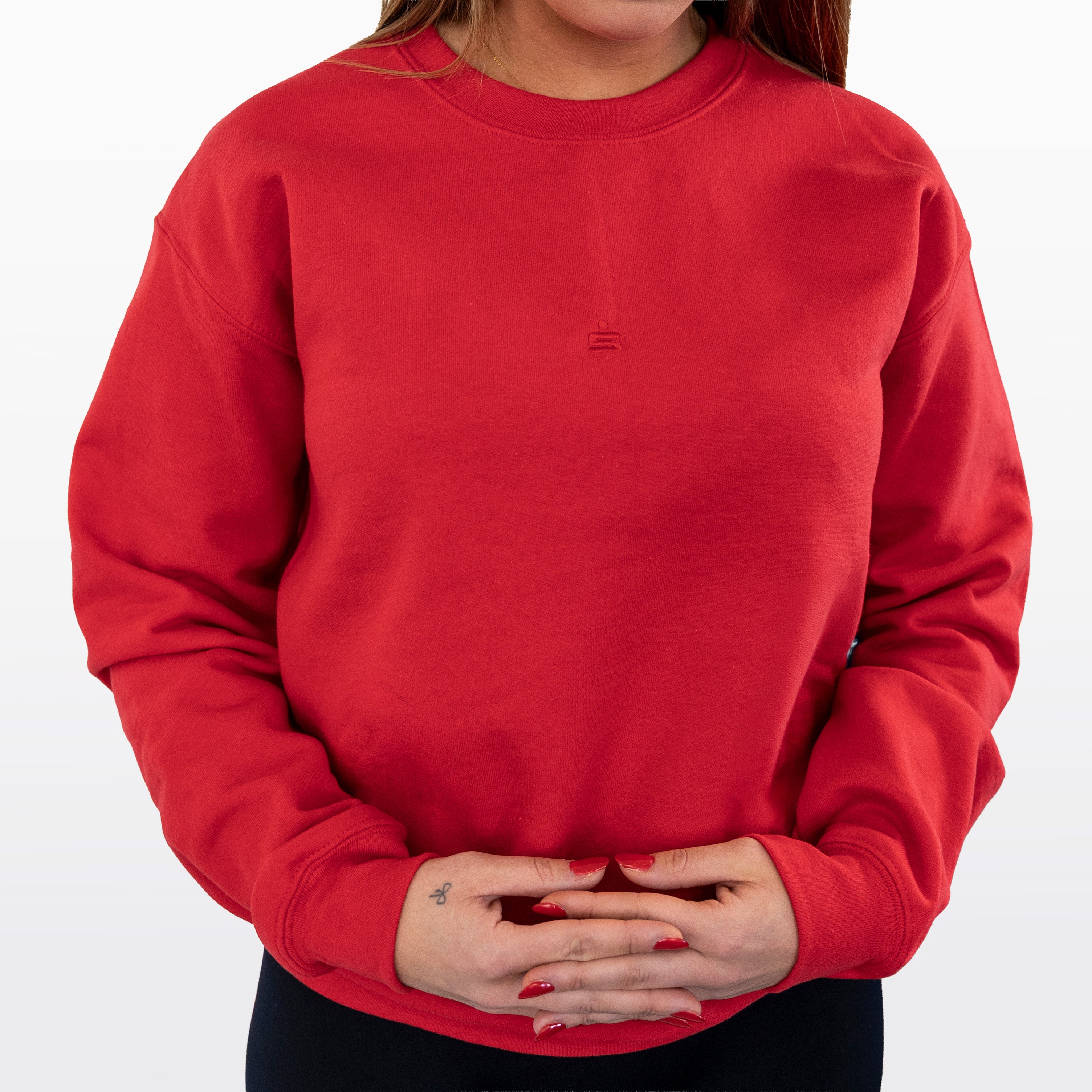 Crewneck Unisex Red
